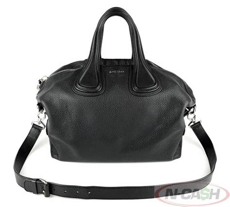 Givenchy Nightingale Black Medium Calfskin Bag 